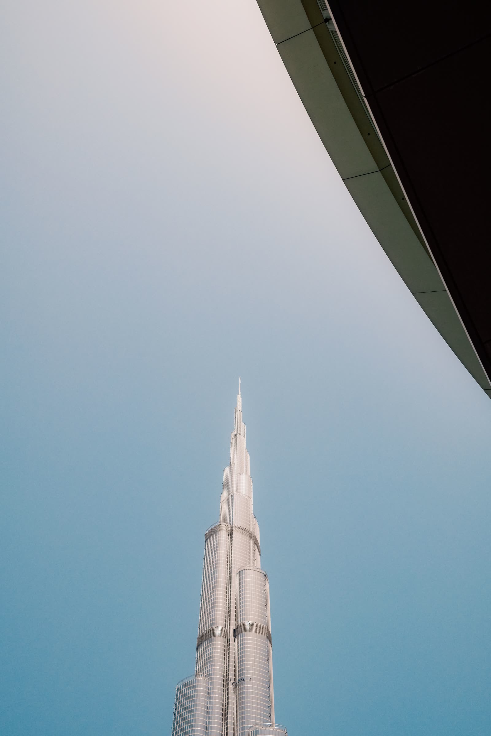 Skyline de Dubai al amanecer